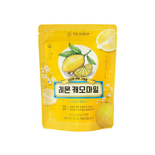 과일허브티 레몬 캐모마일 15티백